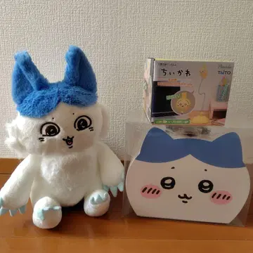 치이카와 BIG 봉제 인형 라이트 페이스형 트렁크 케이스 세트