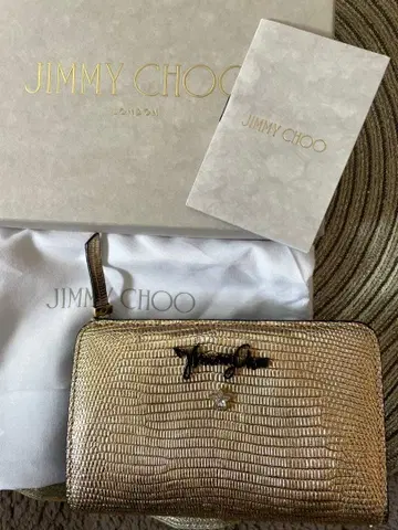 JIMMY CHOO 이단 접이식 지갑