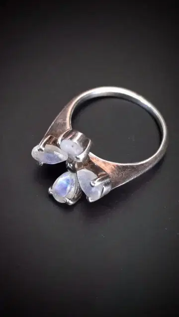 agete 아가트 앤티크 문스톤 반지