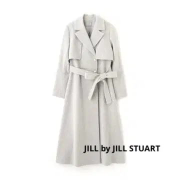 JILLSTUART 펄 버튼 울 트렌치코트