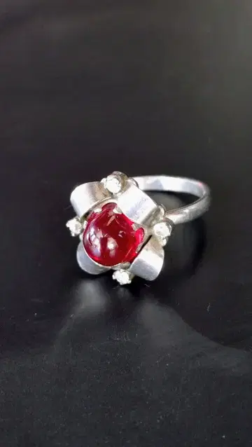 앤티크 실버 반지