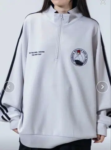 RedCapGirl 실키 터치 하프 지퍼