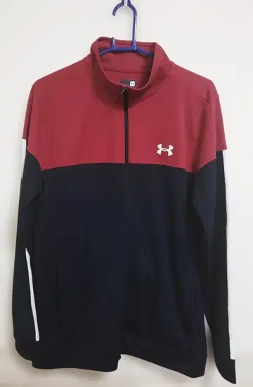 언더아머 트레이닝 저지 XXL 빨간색/블랙