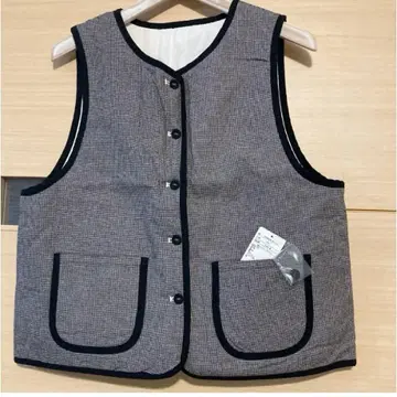 [ 미사용 새상품 ] 사만사모스 모스 충전솜 퀼트 리버서블 베스트