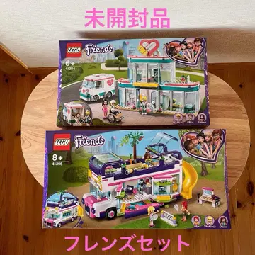 [ 2개 세트 ] 프렌즈 41394 병원 & 41395 해피 버스