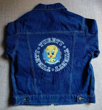 연말 세일 Tweety 데님 자켓