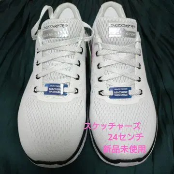 스케쳐스 24cm 화이트