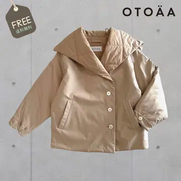 OTOAA 오토아 후디드 칼라 퀼팅 패딩 자켓 프리 사이즈
