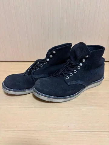 REDWING 4566 US 8 26cm 블랙 스웨이드 부츠