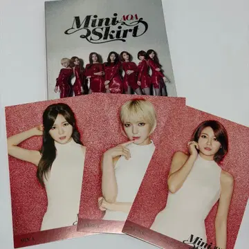 AOA Mini Skirt 미니 스커트 CD