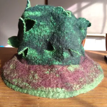 모자 펠트 개성있는 새상품 미사용