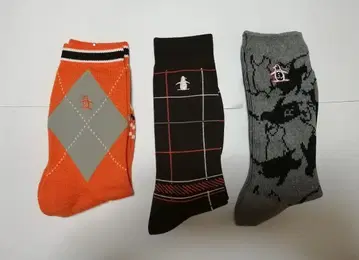 5 미사용 새상품 맨싱 골프 남성용 양말 3족 세트 25~27