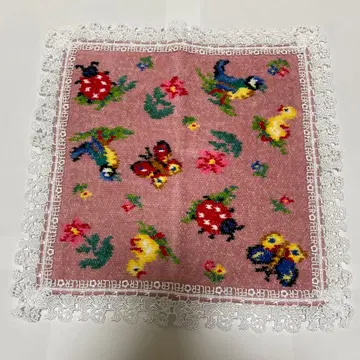 페이러 하이디 긴자와 레이스 콜라보 타월 손수건