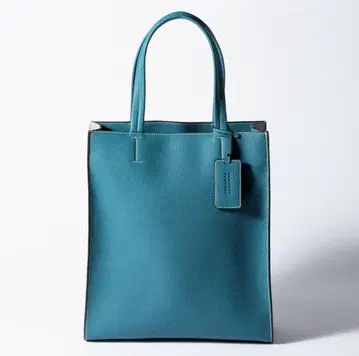 [ AMEX 별주 ] BARNEYS NEWYORK 토트백 가죽 블루