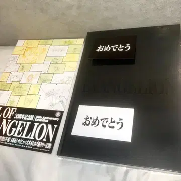 ALL OF EVANGELION 공식 도록 30주년 기념전 아트북