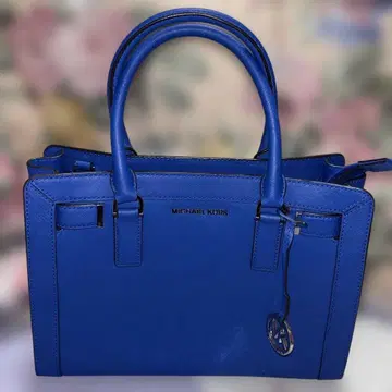 미사용에 가까운 MICHAEL KORS 파랑 핸드백 2way