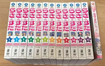 러키스타 DVD 최초 한정판 전 12권 + OVA