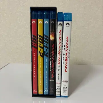 미션: 임파서블 Blu-ray DVD 6장 세트