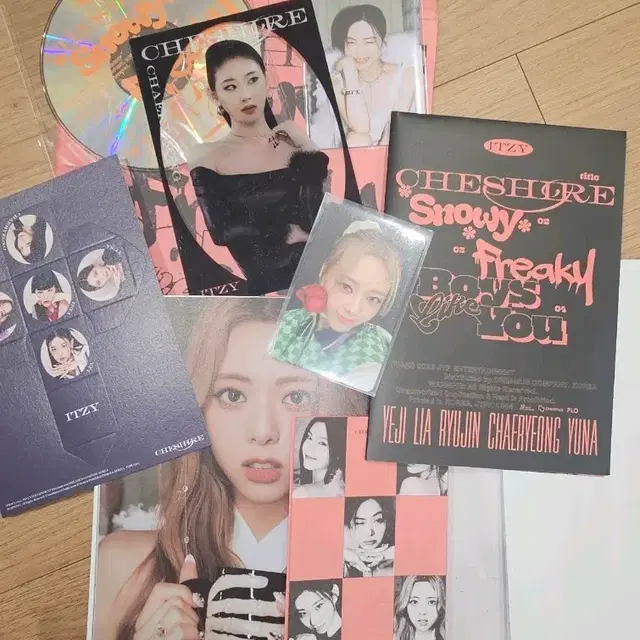ITZY Cheshire 있지 체셔 앨범 풀세트 유나 류진 채령