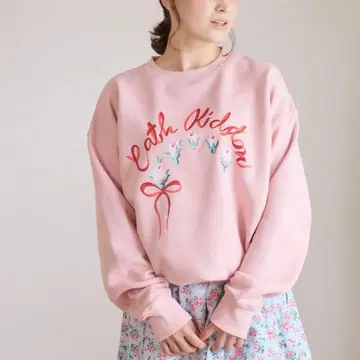 캐스키드슨 속기모 트레이닝복 핑크