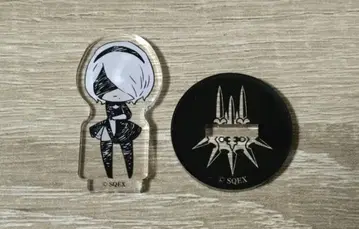 니어 오토마타 미니 아크릴 스탠드 2B 2