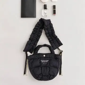 beautiful people 패디드 미니 토트 숄더백