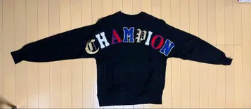 챔피온 와펜 맨투맨 블랙