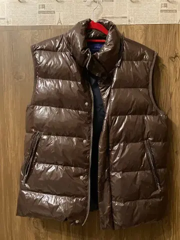 IURBAN RESEARCH 브라운 다운 베스트 40 미사용에 가까움