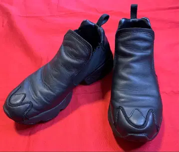 RI님 중고 리복 퓨리 첼시 23cm 천연 가죽 블랙 가죽