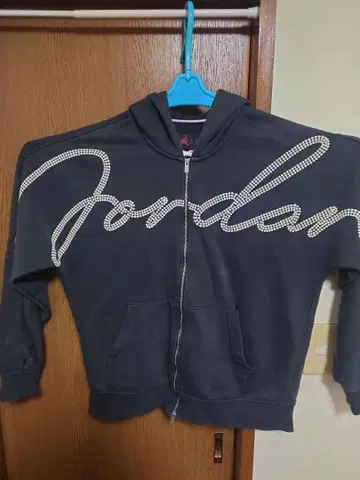 조던 풀 집업 후드티 다크 그레이