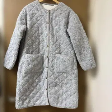 사만사 모스모스 보아 퀼트 코트