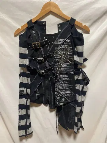 Y2K 펑크 그런지 스트릿 커스텀 티셔츠