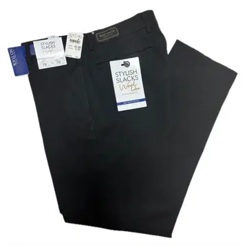 [ 새상품 ] 신상! 남성용 스타일리시 울 라이크 팬츠 블랙 79-70