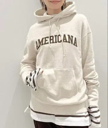 라빠르망 별주 Americana Logo Parka