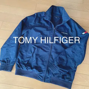 TOMMY HILFIGER 네이비 나일론 자켓 점퍼