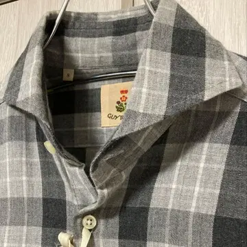 가이 로버 GUY ROVER 체크 셔츠 기모 원단 플란넬 셔츠