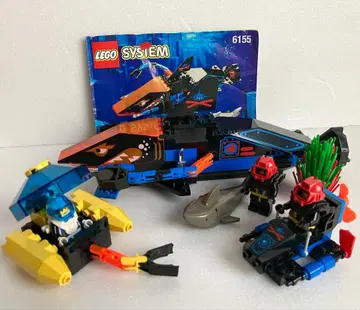 [ LEGO ] 데빌 샤크 6155 아쿠아 존 미니 피규어 레고 상어