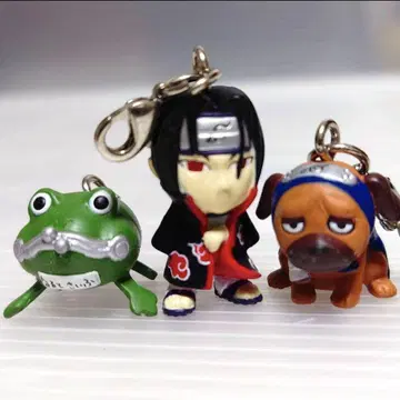 초 레어! NARUTO 나루토 피규어 키링 세트