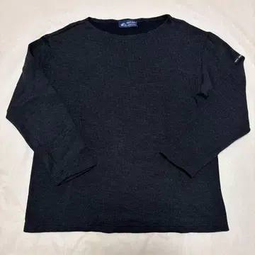 세인트 제임스 더블 페이스 스웨터 무지 다크 그레이 T5 40 ML