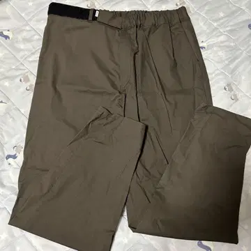 Graphpaper 셰프 팬츠 카키 그레이 프리 사이즈