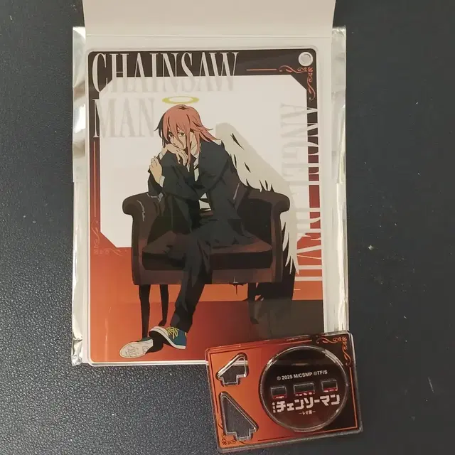 체인소맨 레제편 로프트 팝업 사각 체어 아크릴 스탠드 천사