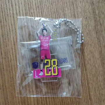 고토 칸다이 선수 베어 가챠 아크릴 키홀더 그레이 베어