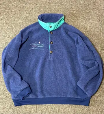 기업 로고 90s 파타고니아 신틸라 풀오버 라벤더 색상 사이즈 L