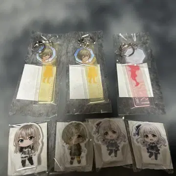 캐릭터 복권 아크릴 참 메모 클립 걸즈 밴드 크라이 걸크라