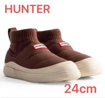 HUNTER 슬립온 IN/OUT PUFFER KNIT