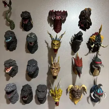 제일복권 고질라 몬스터 헤드 마그넷