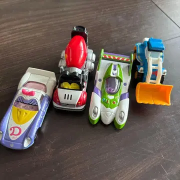 토미카 디즈니 모터스 4개 세트