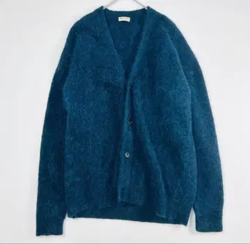 B&Y UNITEDARROWS 샤기 모헤어 V넥 가디건 XL