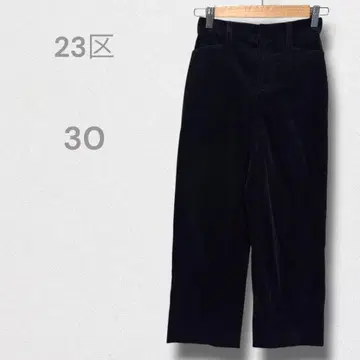 23KU 팬츠 스트레이트 코듀로이 따뜻한 럭셔리 가을/겨울 L