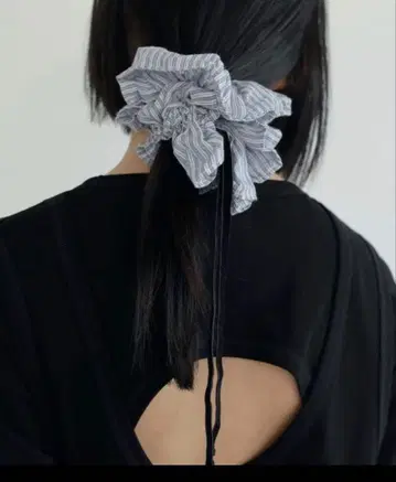 anuke Velour Ribbon Chouchou mix